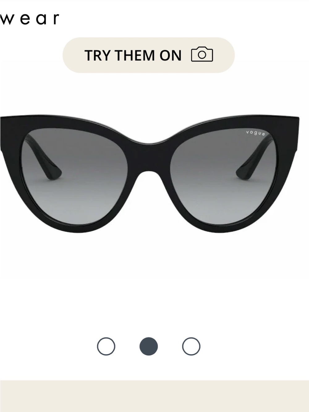Woman’s vogue sunglasses